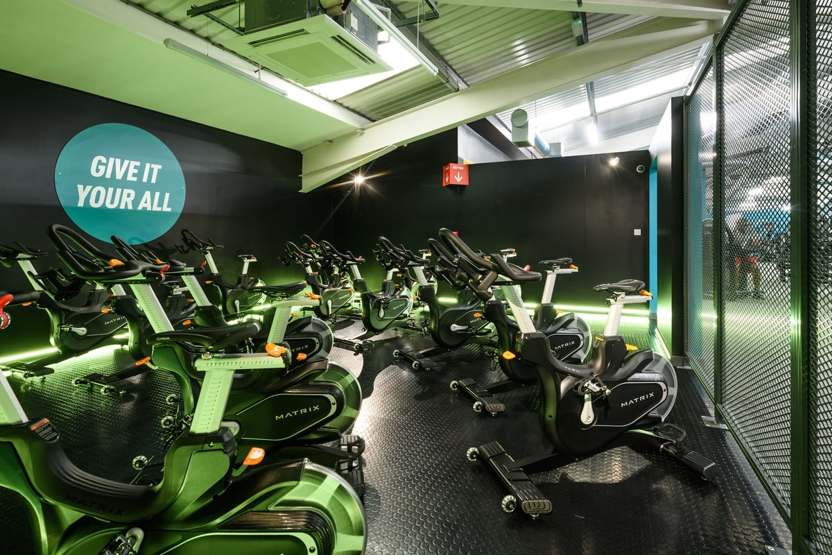 PureGym Bletchley spin studio
