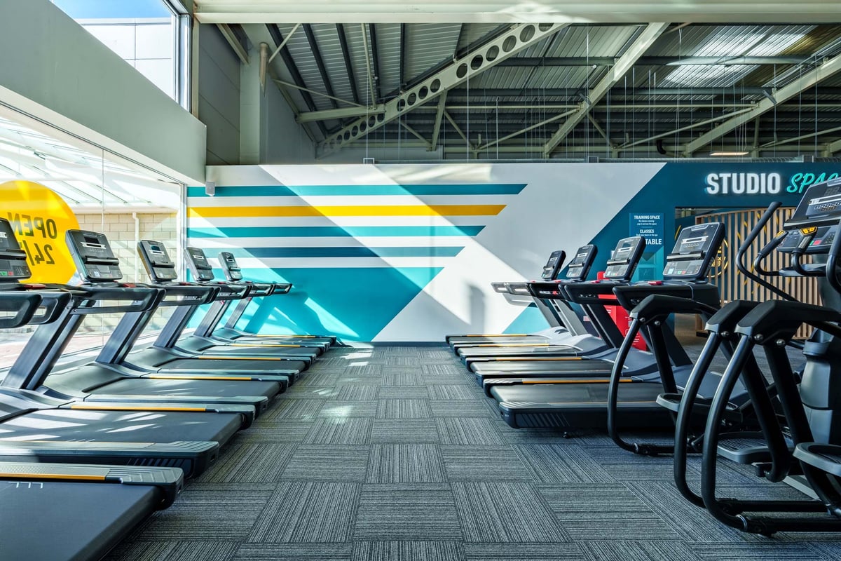PureGym Bury Woodfields cardio area