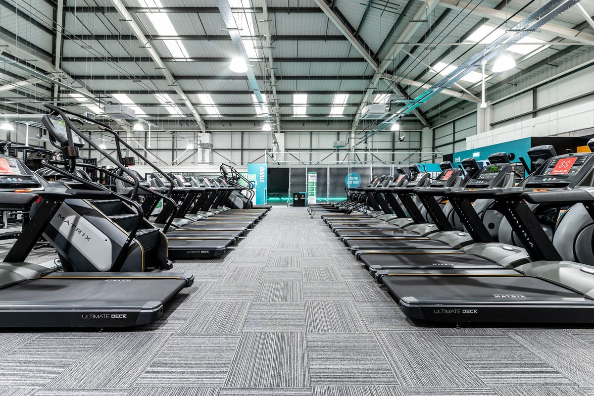 PureGym Canterbury Wincheap Riverside Cardio Area