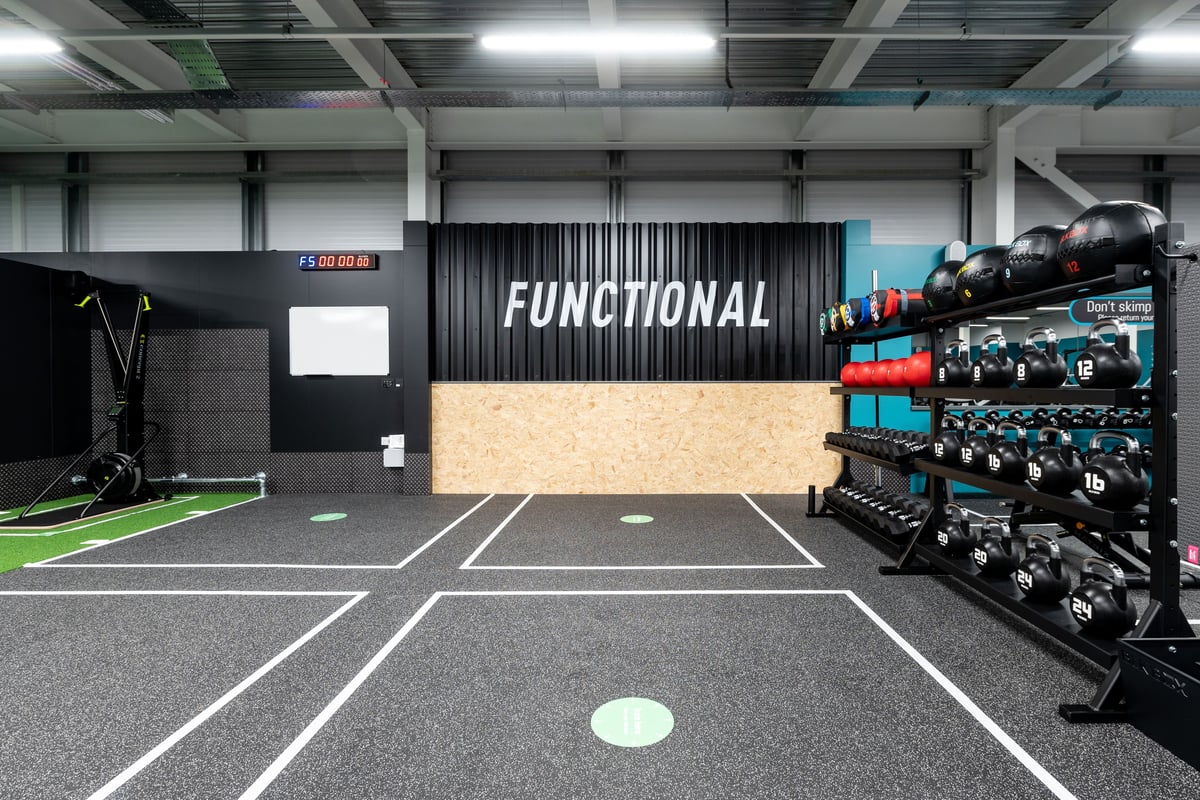 PureGym Andover functional area