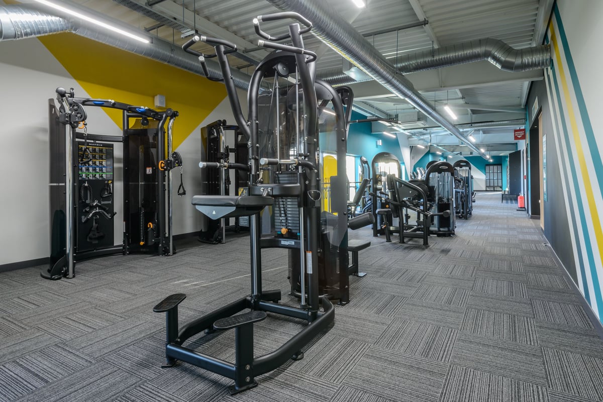 PureGym Coventry Arena fixed pin machines