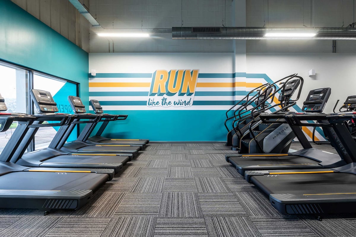 Typical representation of a PureGym: Small-Box---Cardio