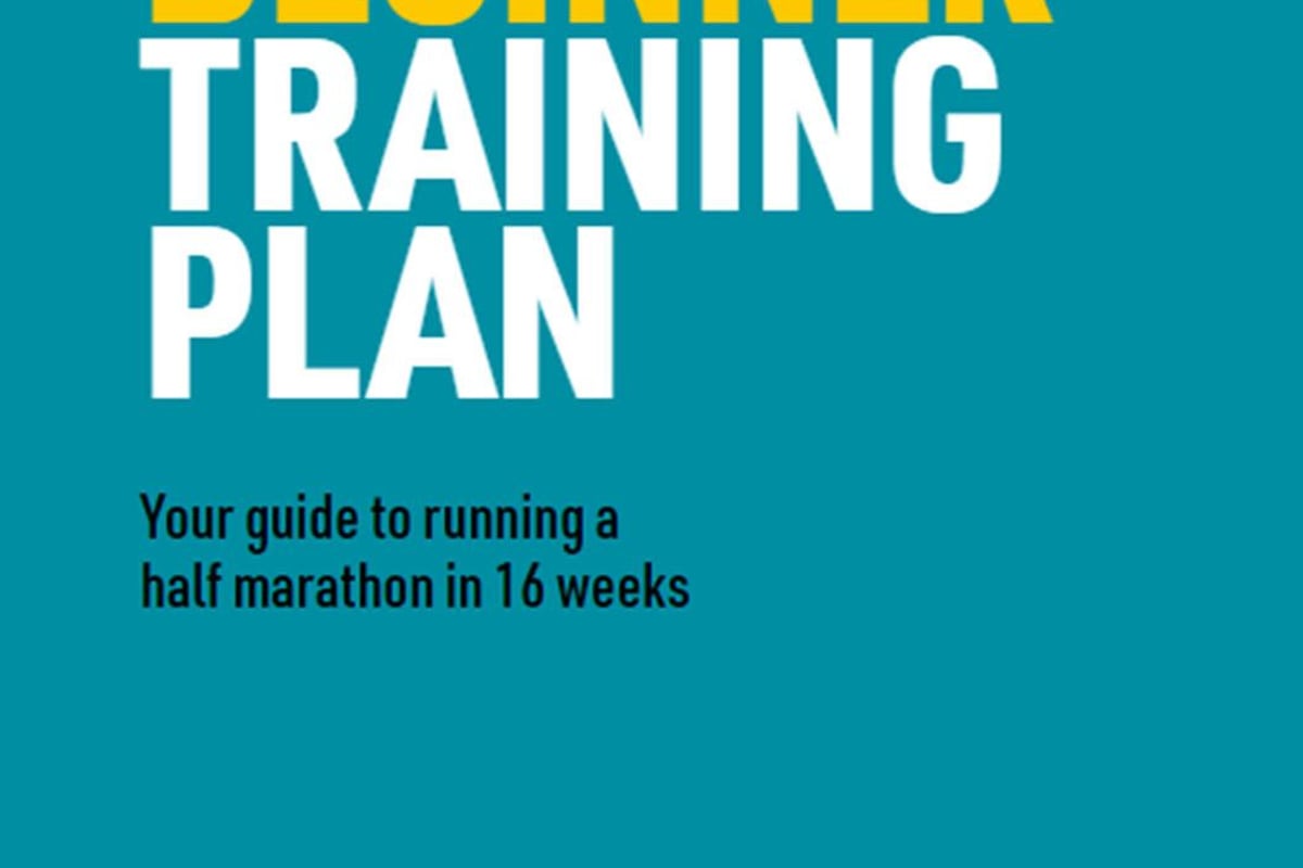 Beginner training plan for running a half marathon in 16 weeks by PureGym