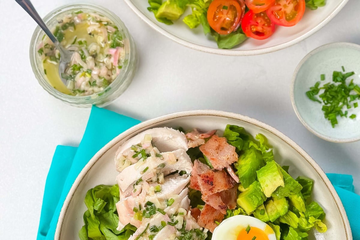 High Protein Cobb Salad Recipe