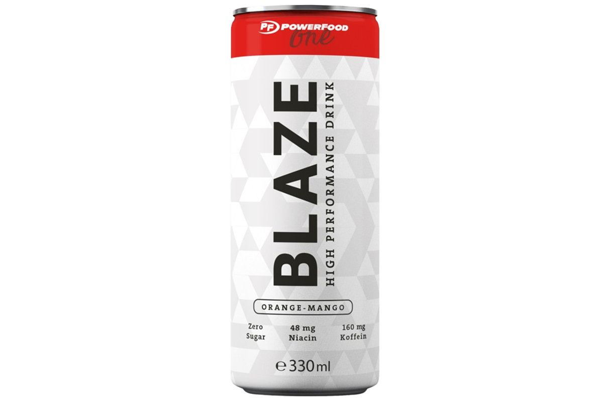 Boisson énergétique orange mangue