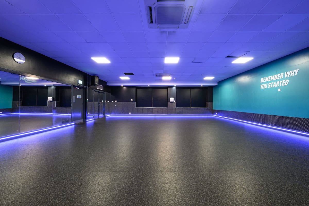 PureGym New Barnet group exercise studio