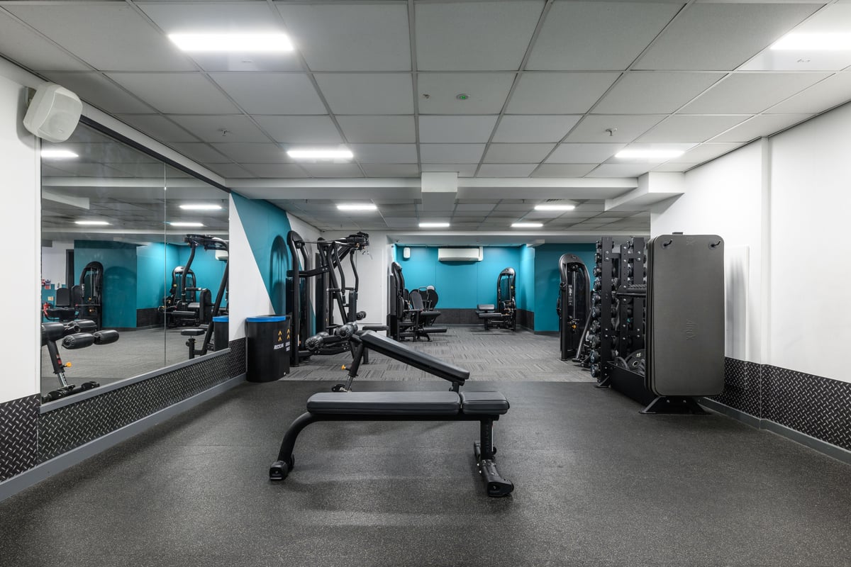 PureGym Salford stretch area