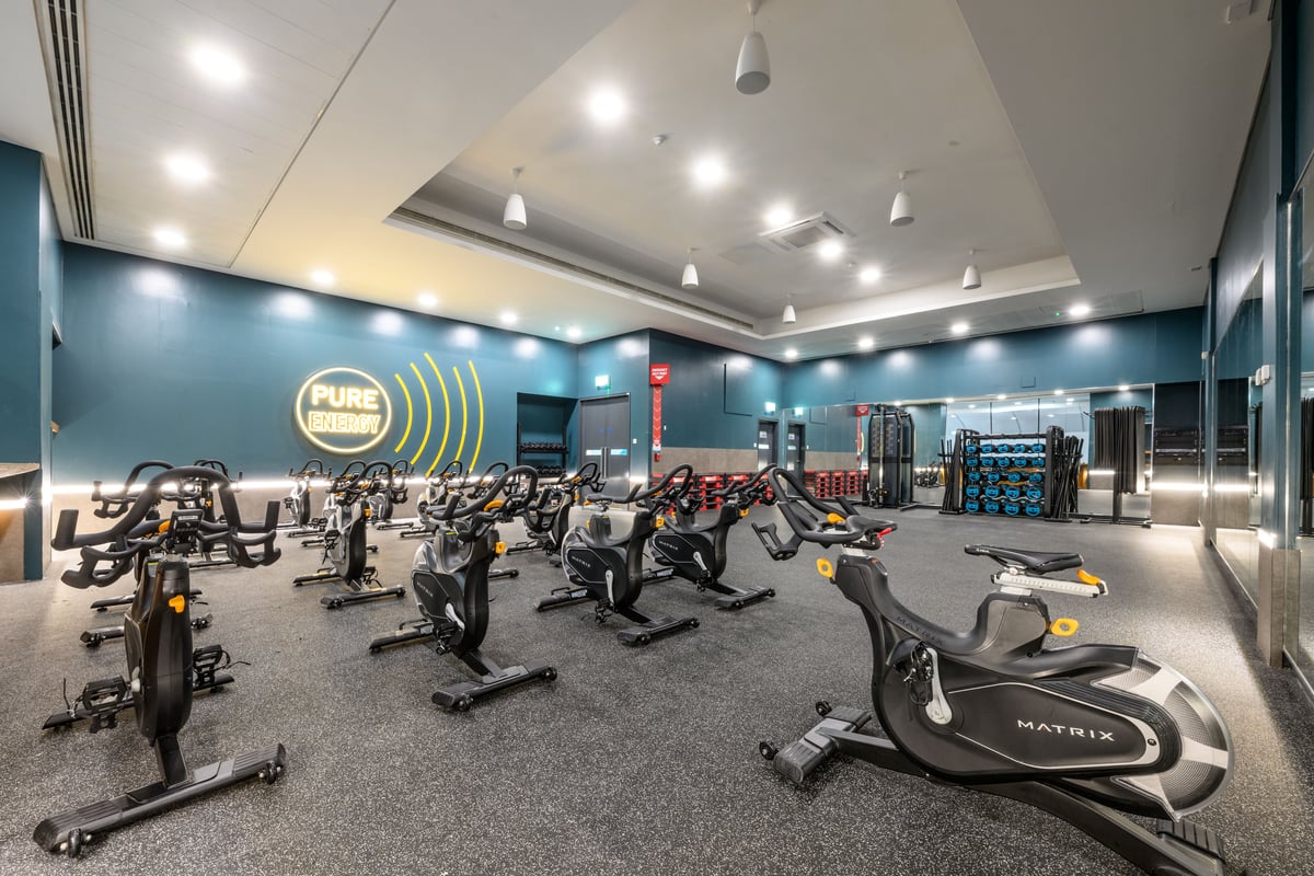 PureGym Staines spin studio