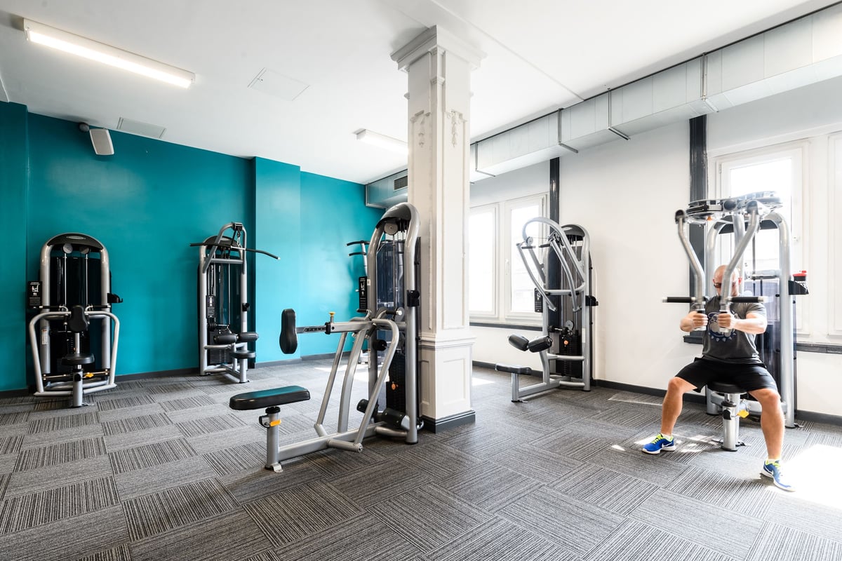 PureGym Gateshead fly and pull down machines