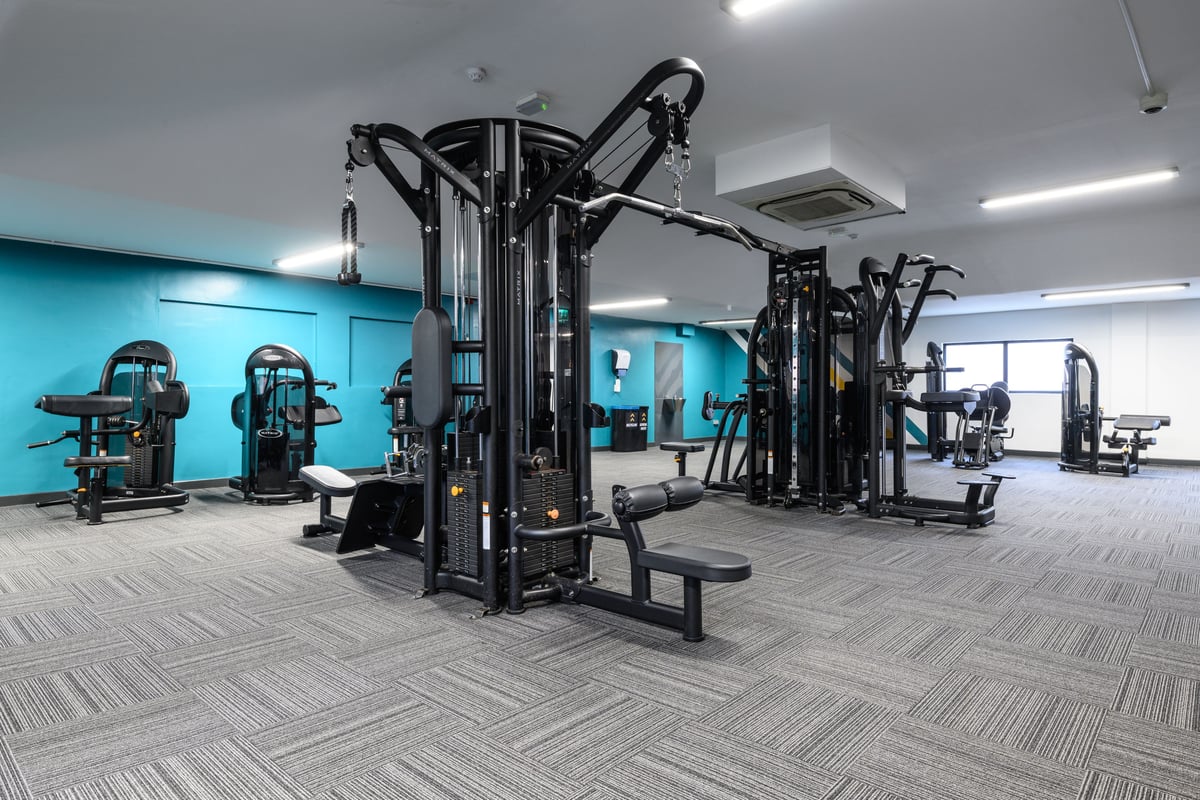 PureGym London Southgate pull down machines