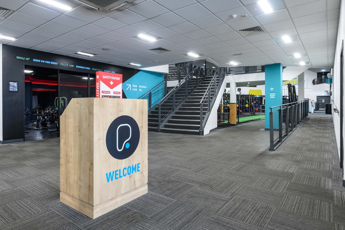 PureGym London Park Royal hub area