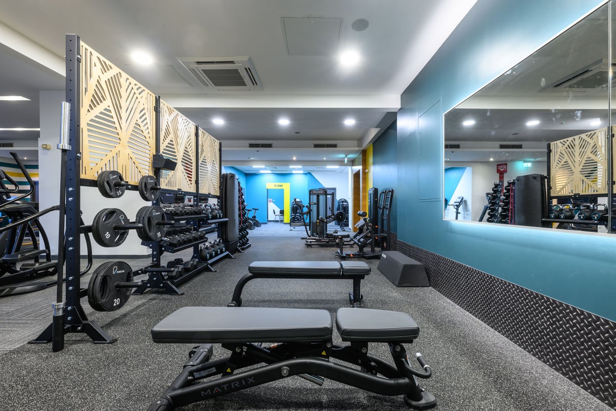 PureGym Staines stretch area