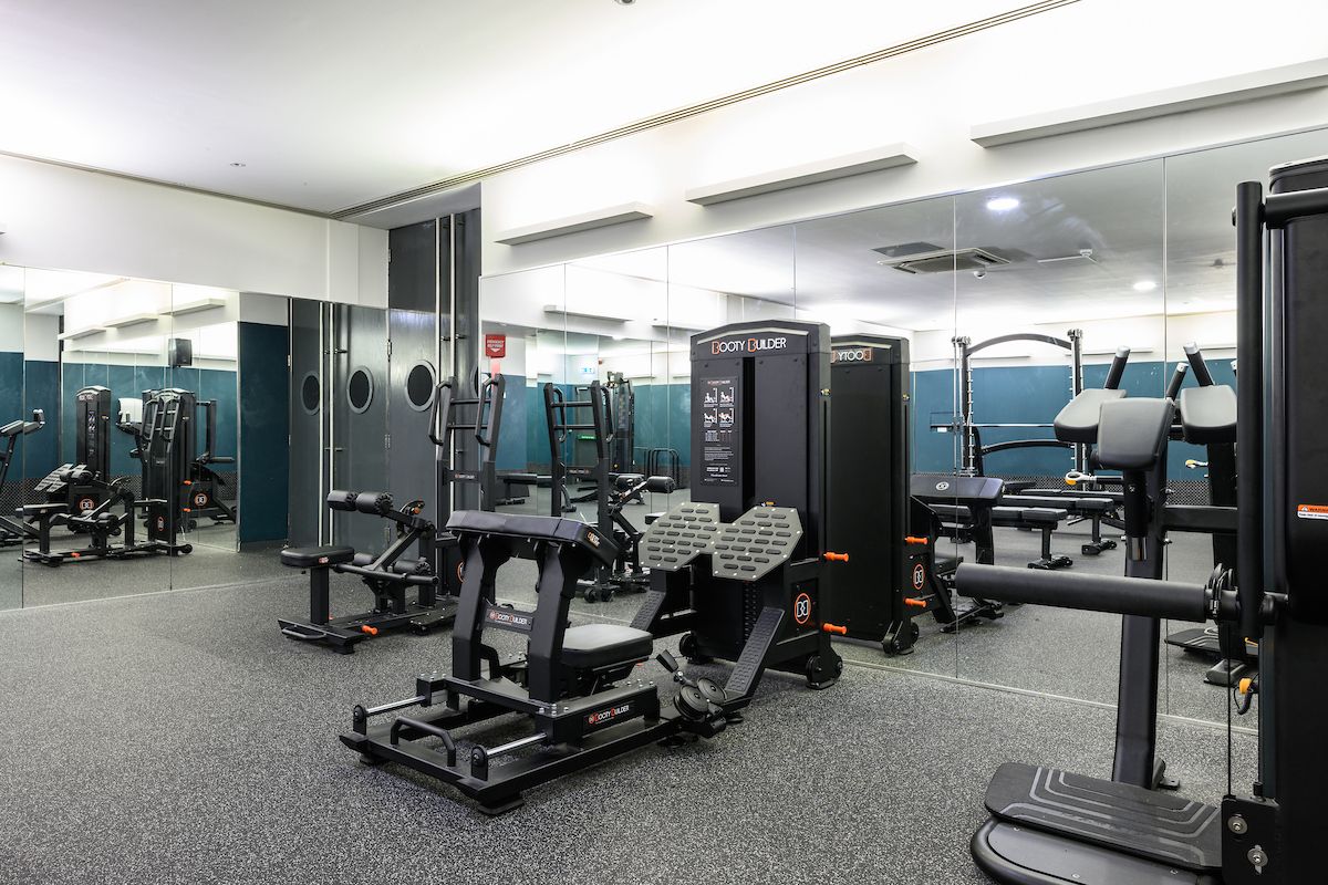 PureGym Borehamwood booty builder and other fixed pin machines