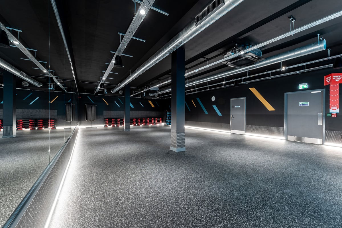 PureGym London Catford Rushey Green: group exercise studio
