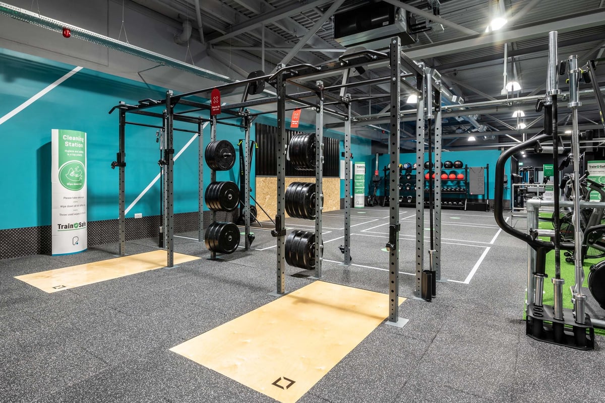 PureGym Reading Calcot squat racks