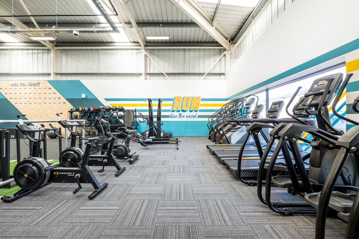 PureGym Rhyl cardio machines