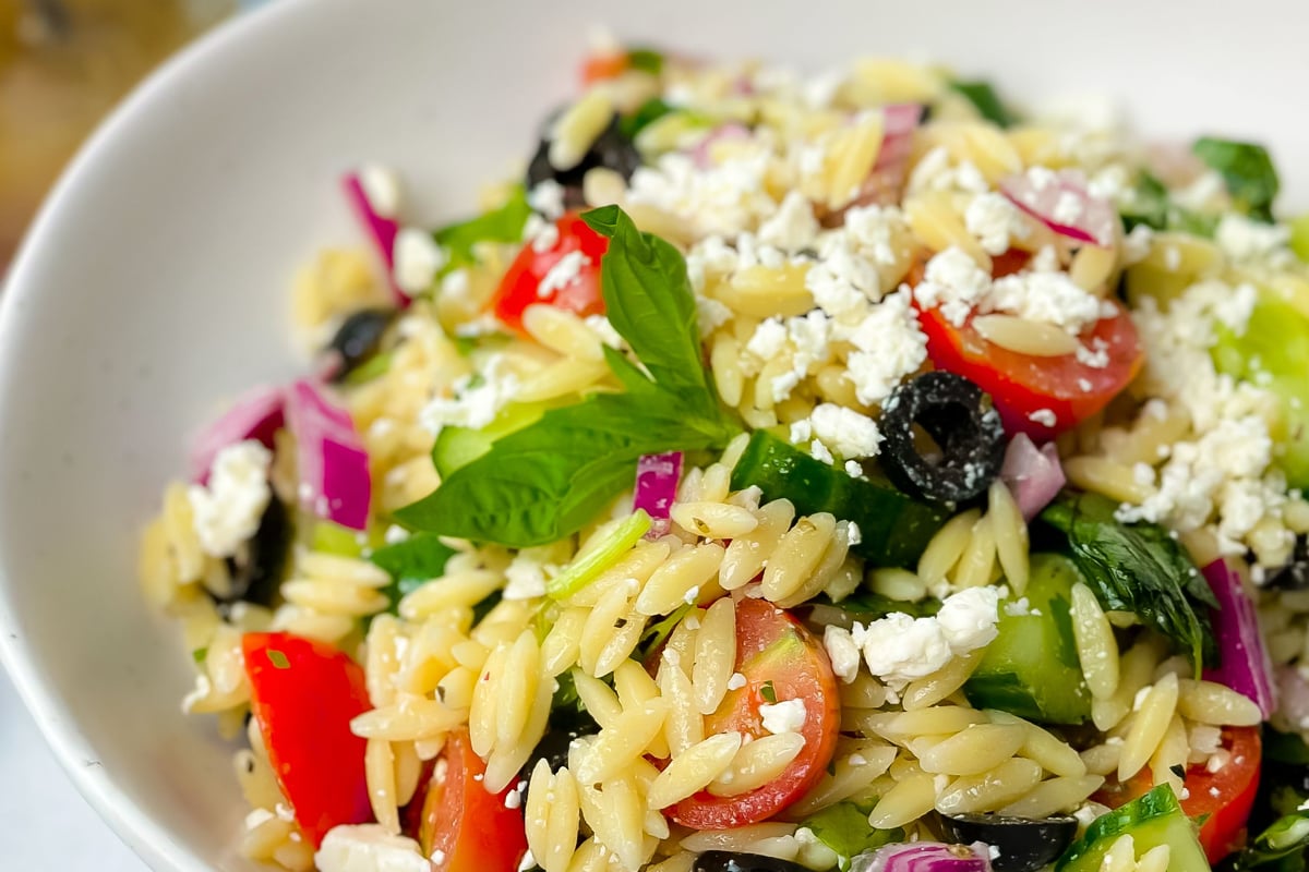 Rezept für Griechischen Orzo-Salat