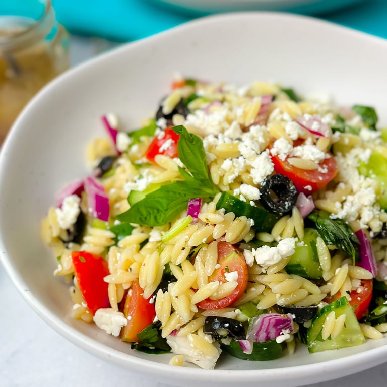 Rezept für Griechischen Orzo-Salat