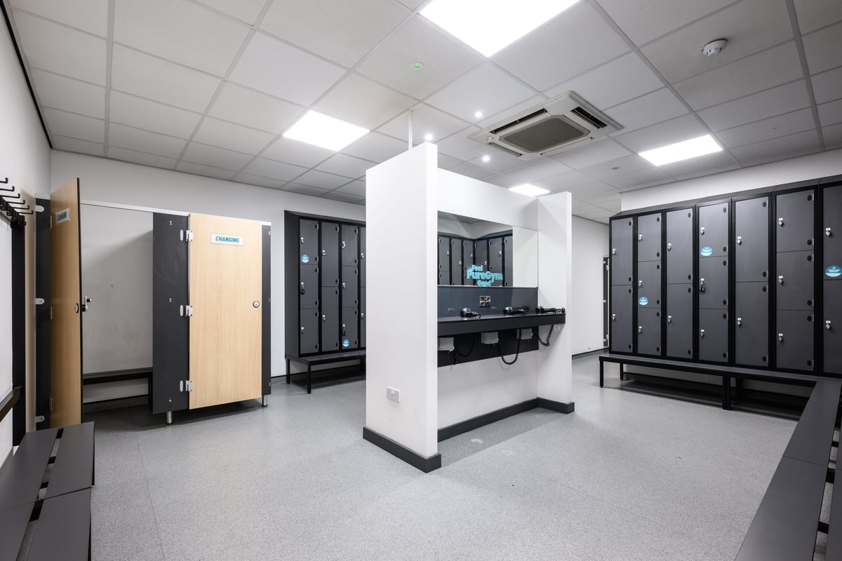 Preston Chnaging Room