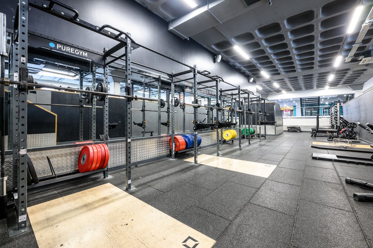 PureGym New Barnet lifting rigs