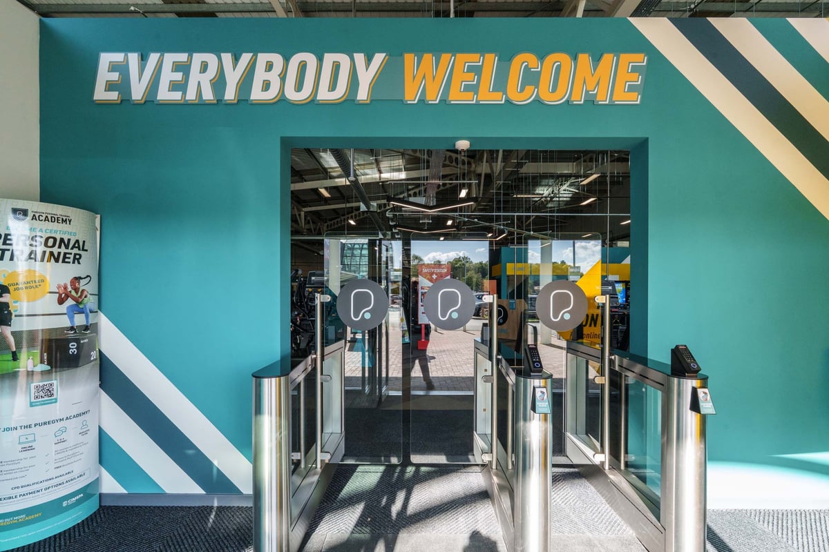 PureGym Bury Woodfields entry speedlanes 