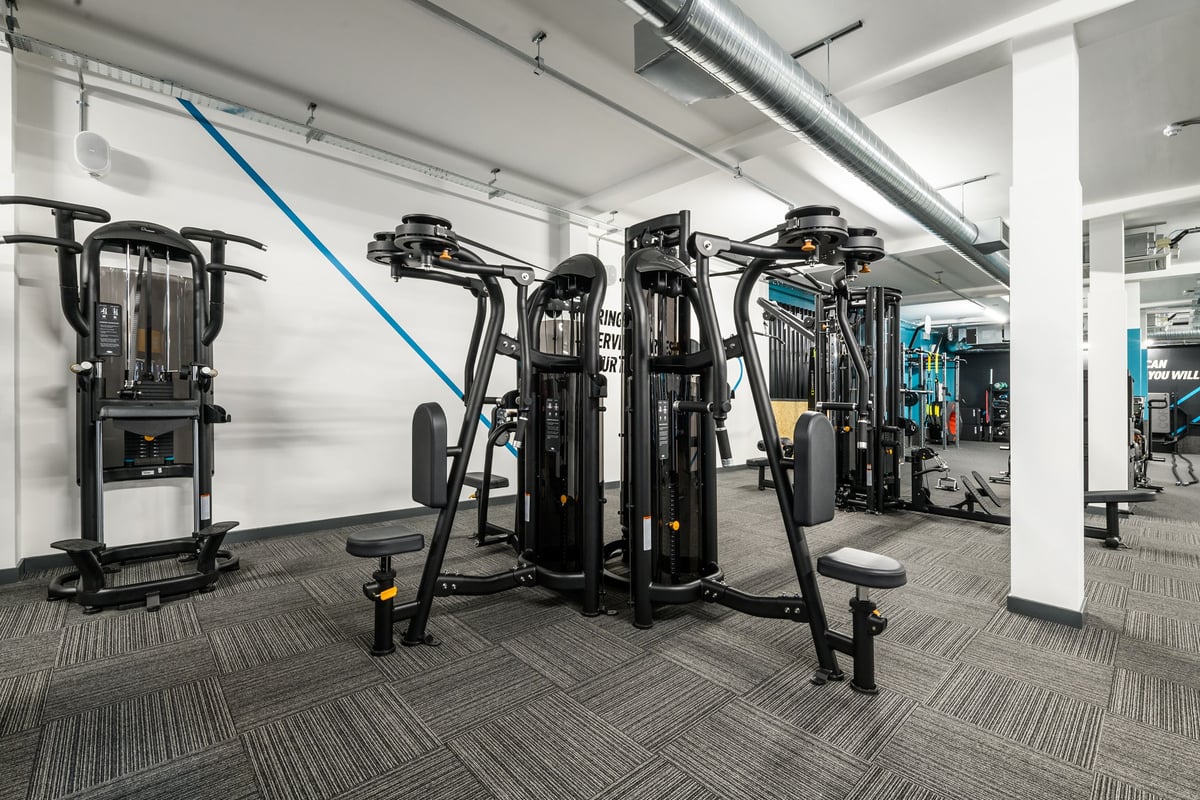 PureGym Bletchley fly machines