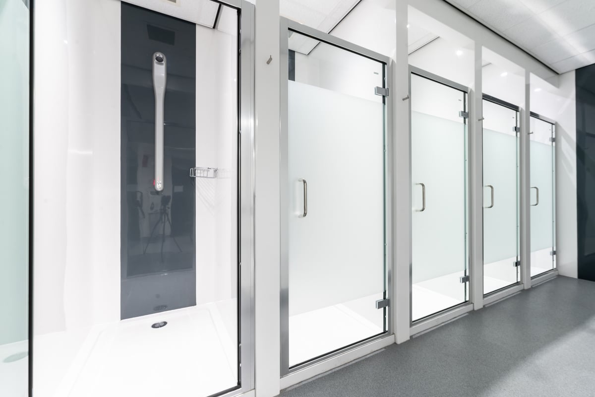 PureGym Nottingham West Bridgford showers