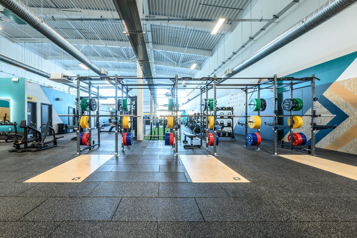PureGym Bagshot lifting rigs