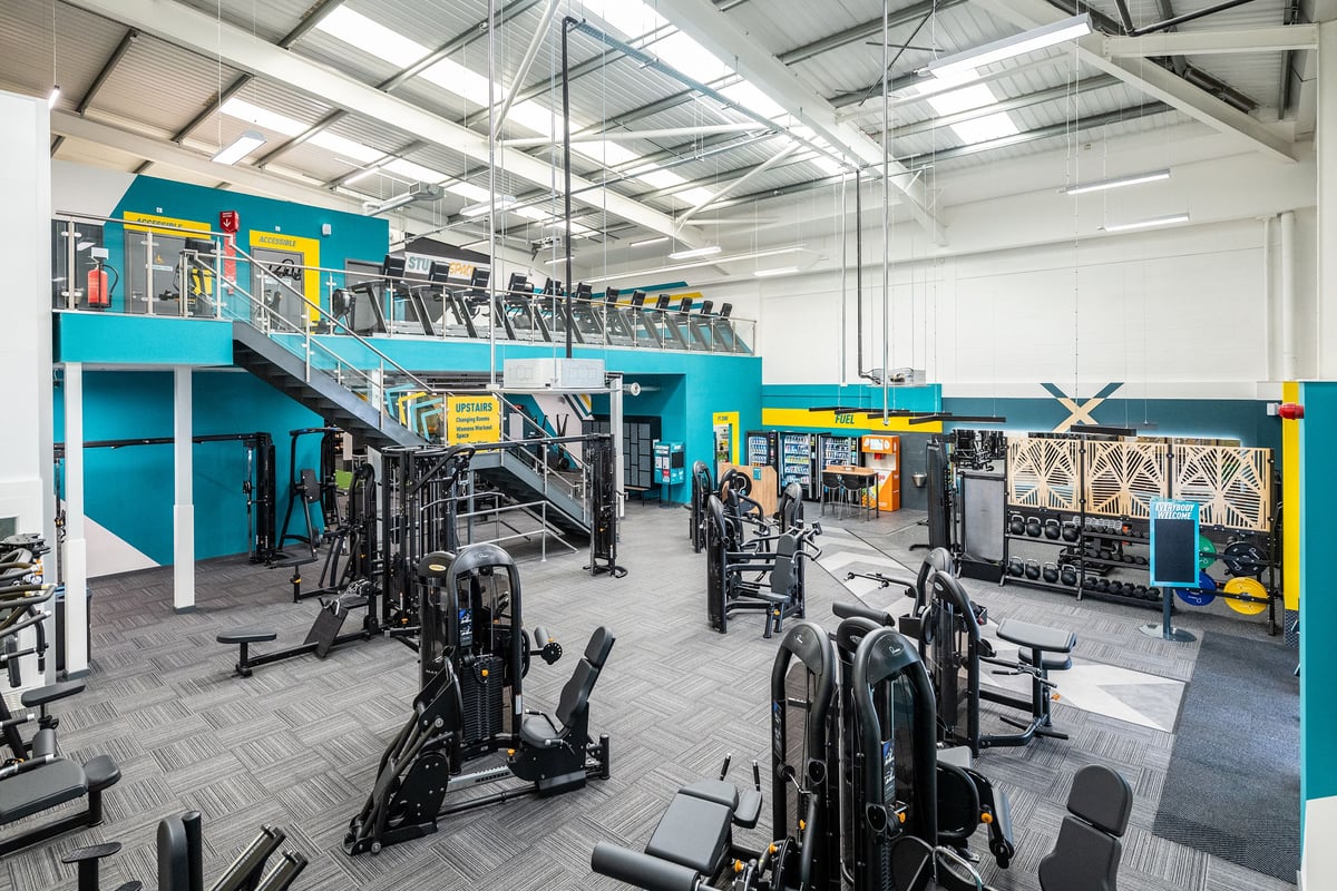 PureGym Blackburn ground floor fixed pin area