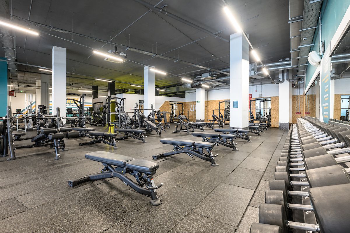 London North Finchley Free Weights Area