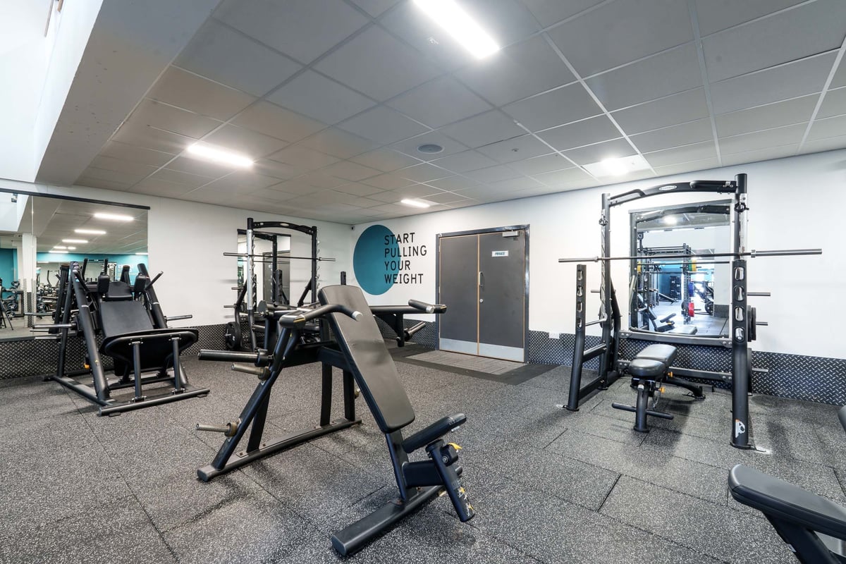 PureGym Chester Free Weights Area 