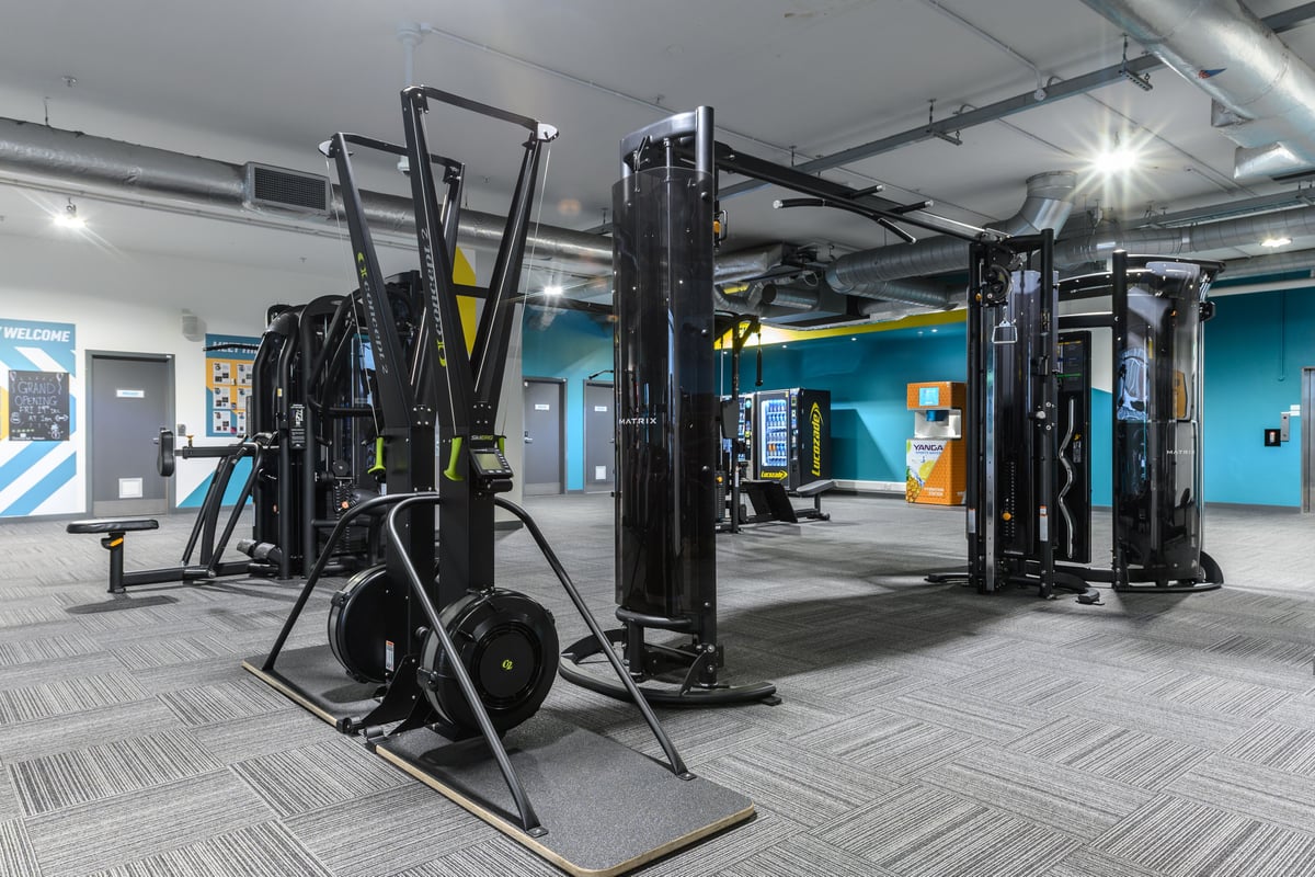 PureGym East Kilbride: cardio and fixed-pin equipment in a gym
