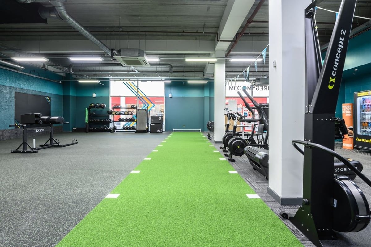PureGym Glasgow Clydebank functional area