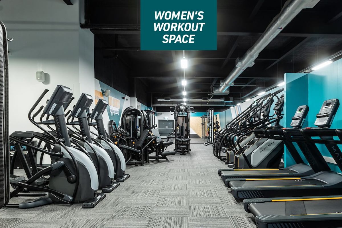 Typical Representation WWS Women's Workout Space Demographic Cardio
