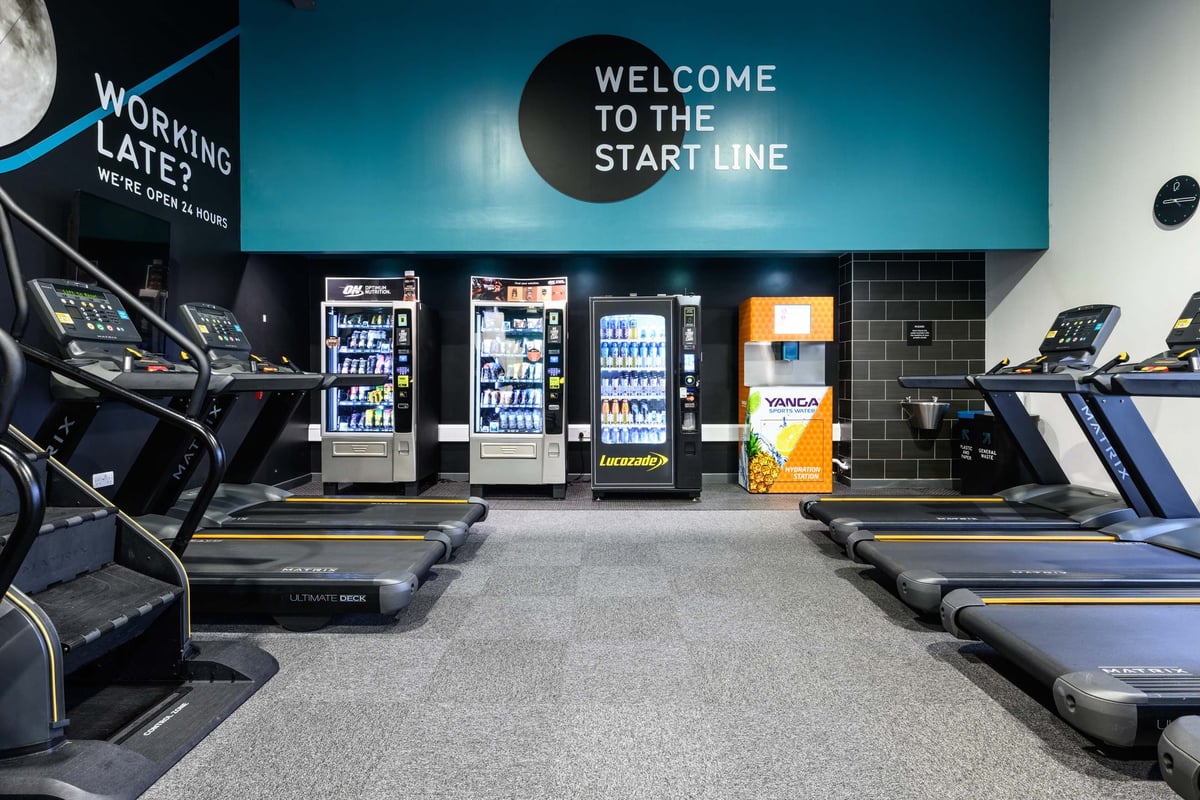PureGym Colne vending machines