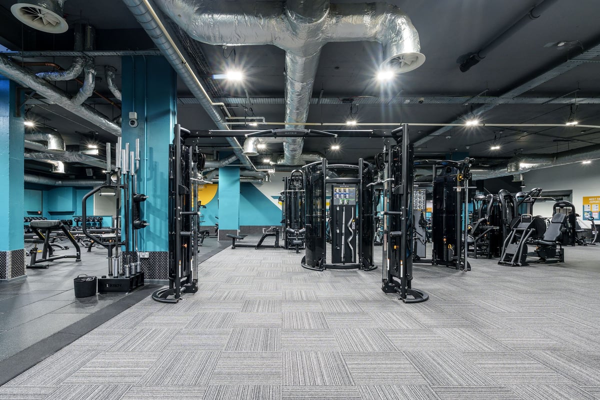 PureGym Leeds City Centre South cables machine