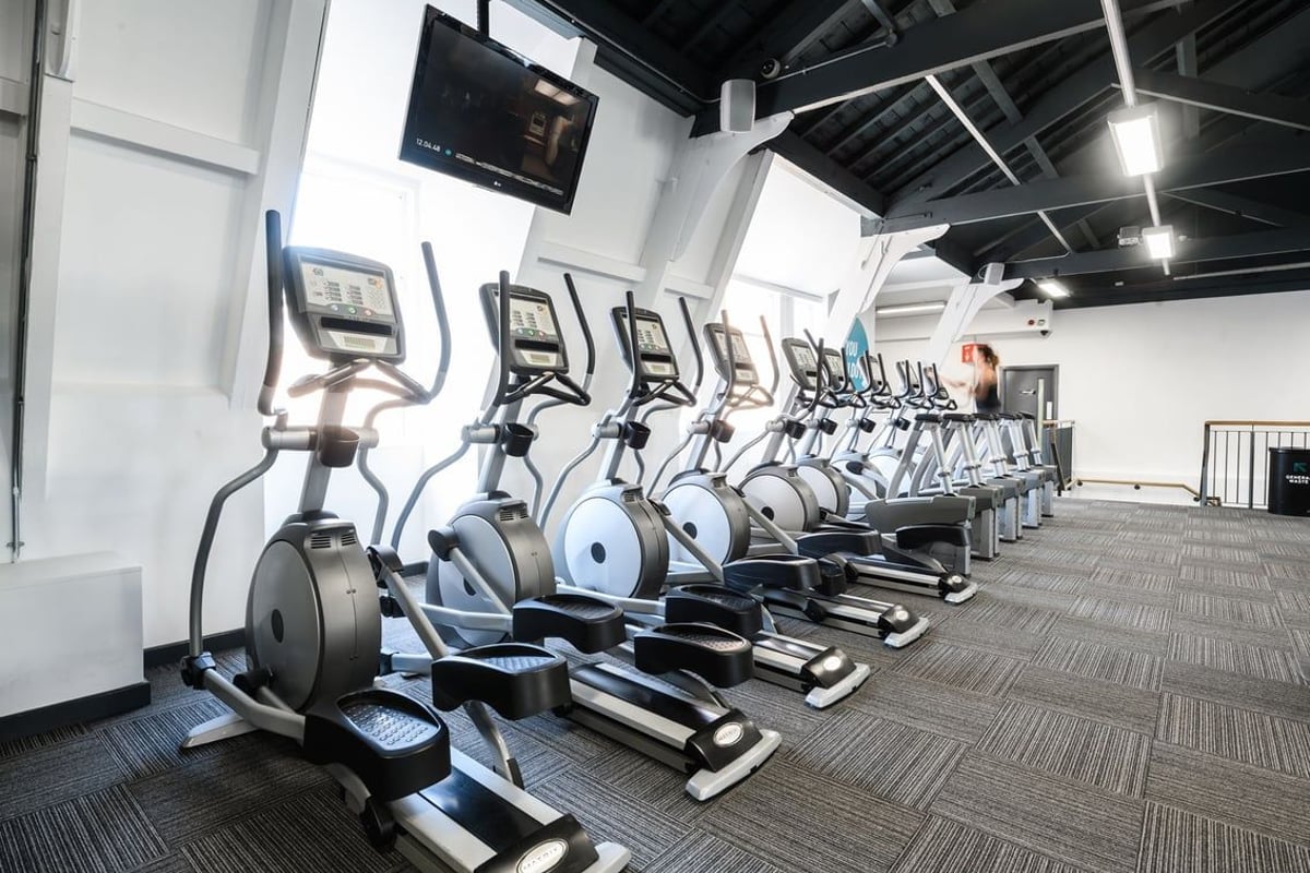 PureGym Gateshead cross-trainers