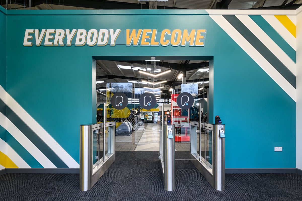 PureGym Basingstoke entry speedlanes