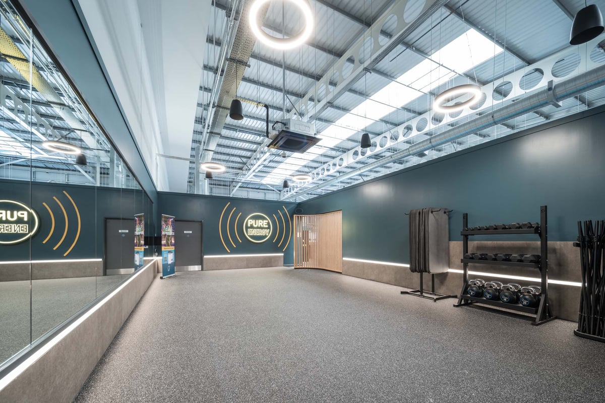 PureGym Blackwood group exercise studio