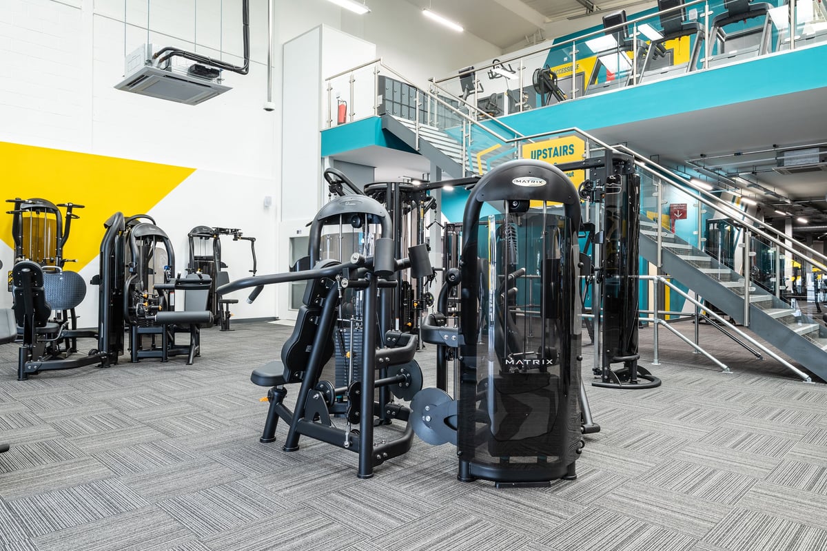 PureGym Blackburn fixed pin machines