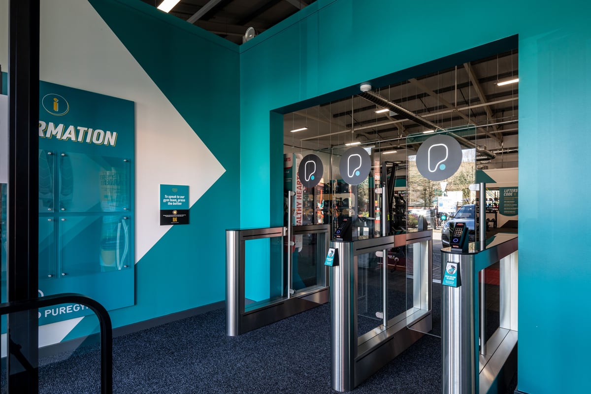 PureGym Ebbw Vale speed gates