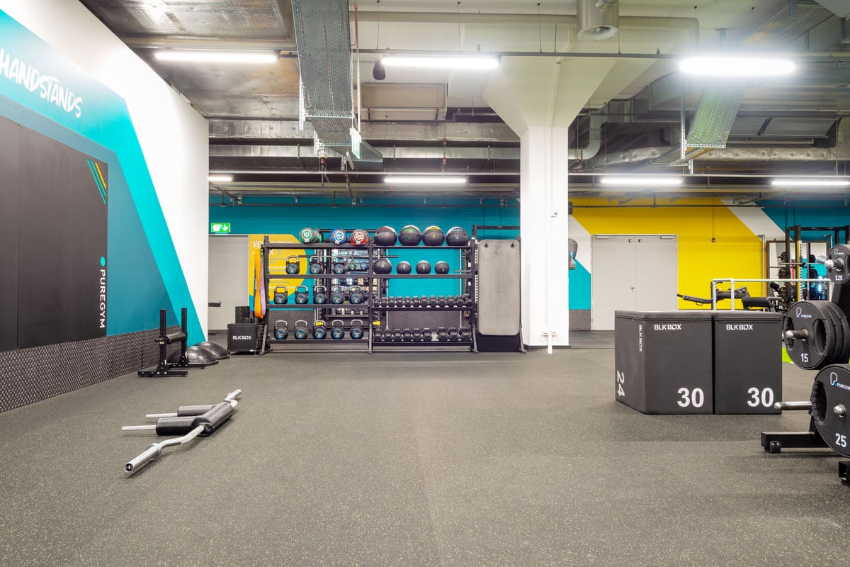 Basel Markthalle Training Area
