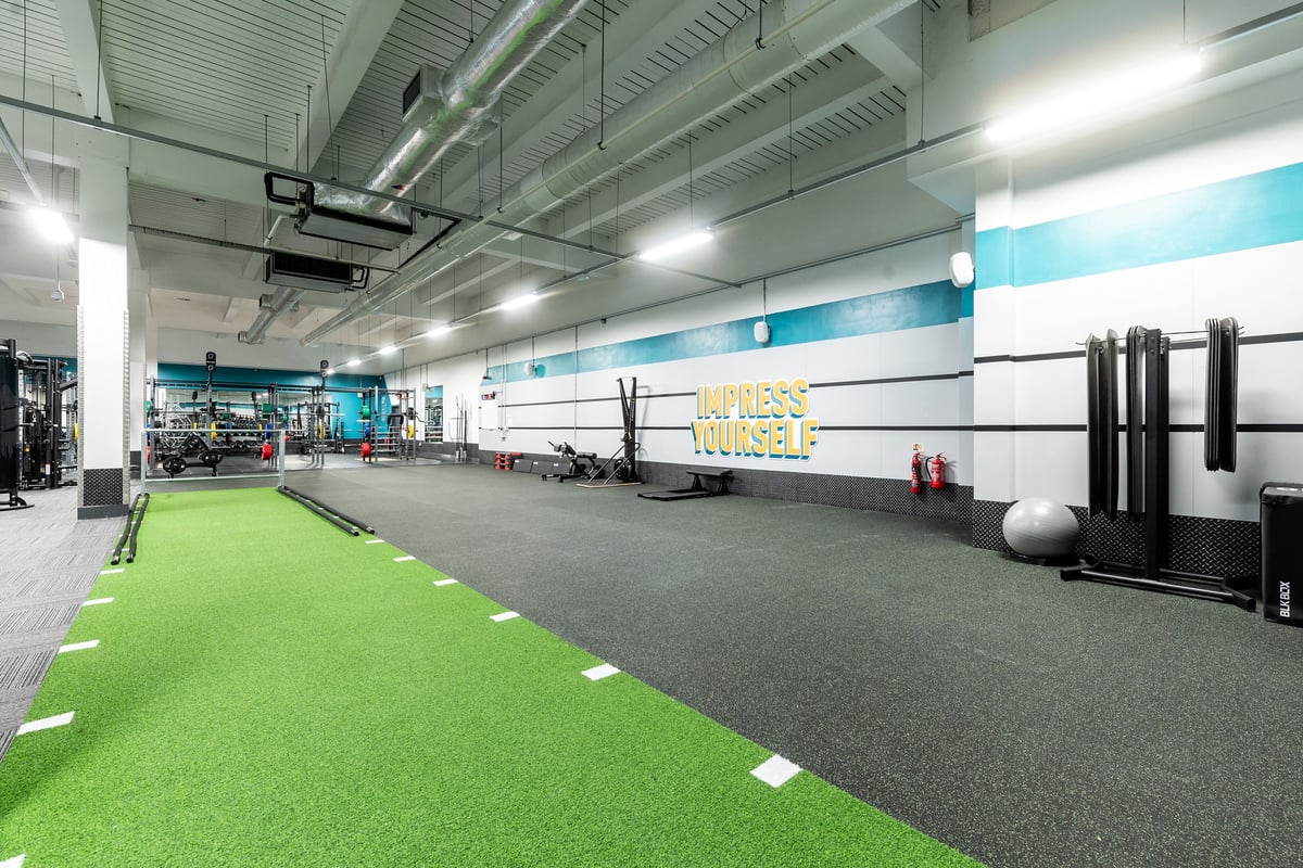 PureGym Bradford Thornbury functional area