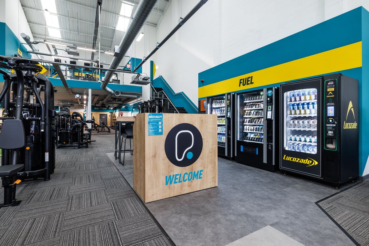 PureGym Cramlington hub area