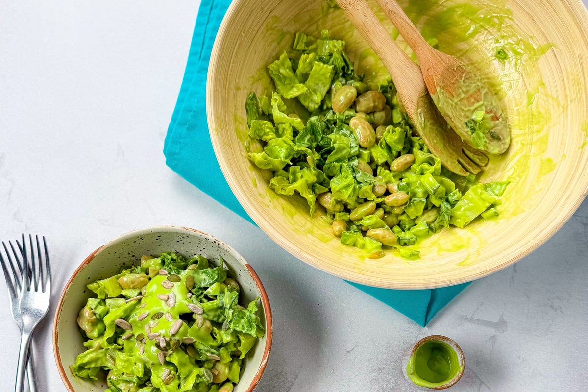 Rezept für Green-Goddess-Salat