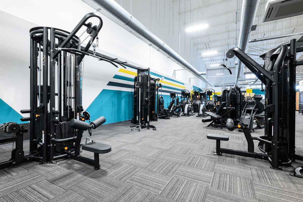 PureGym Cumbernauld fixed pin machines