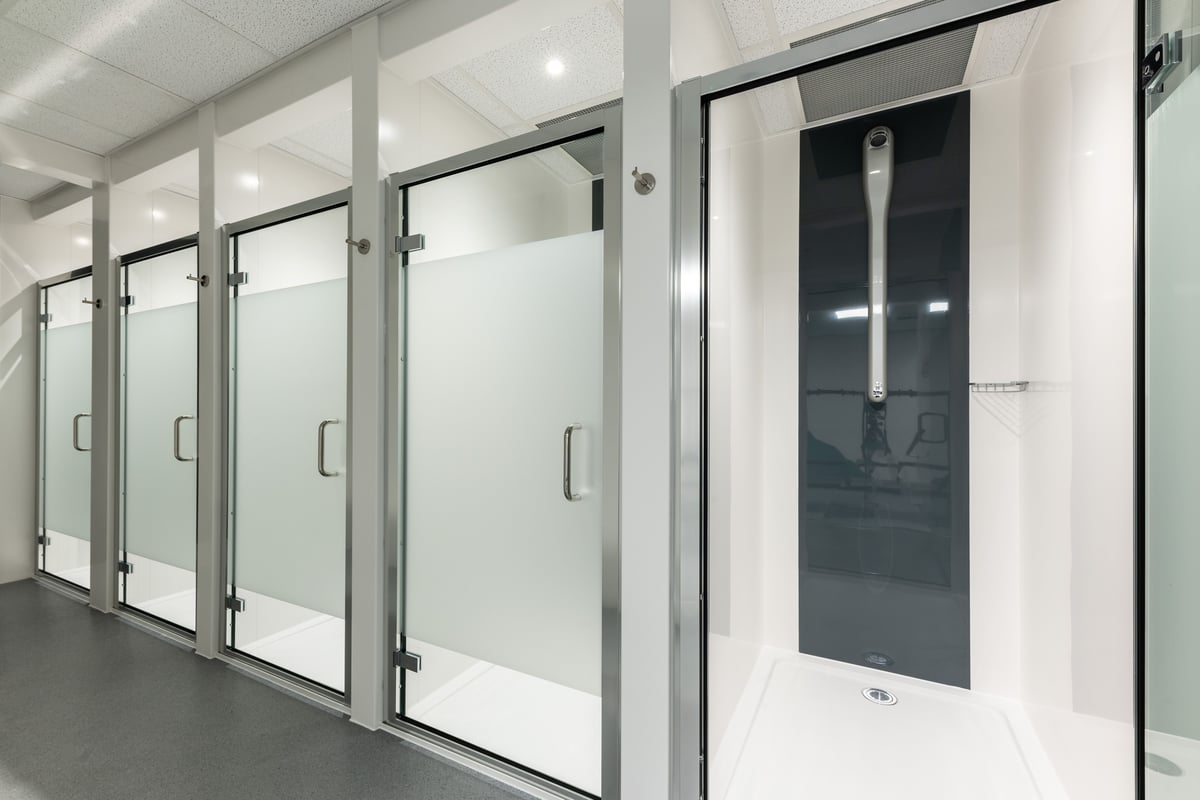 PureGym Maidenhead showers