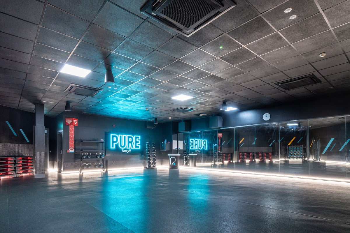 PureGym Derry Londonderry group exercise studio