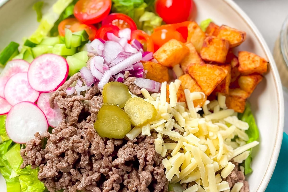 big mac salad