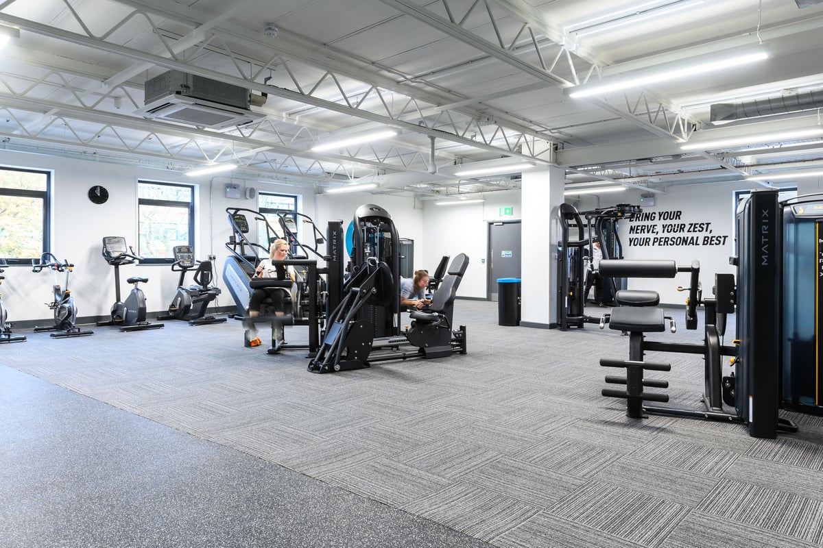 PureGym Didcot fixed pin area